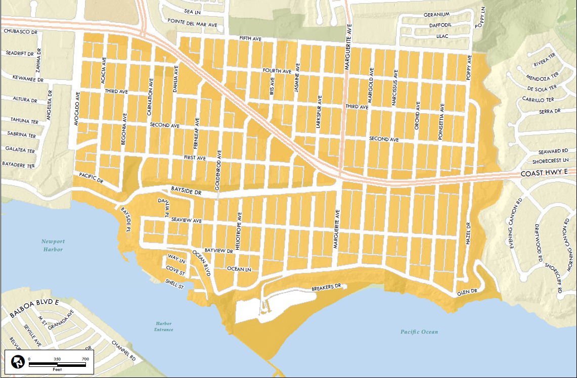 Corona Del Mar Safety Enhancement Zone