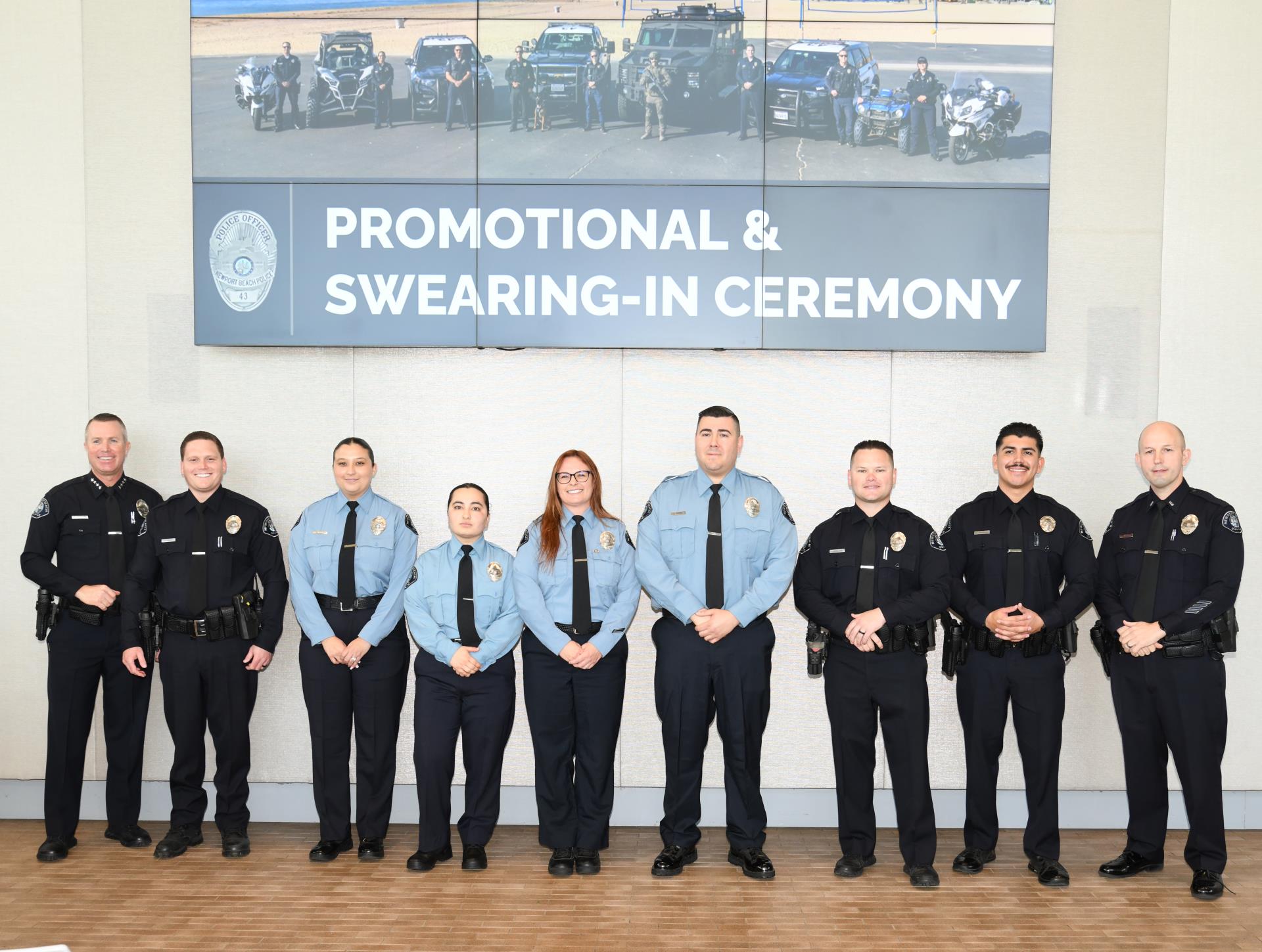 NBPD Promotional and Swearing-In Ceremony