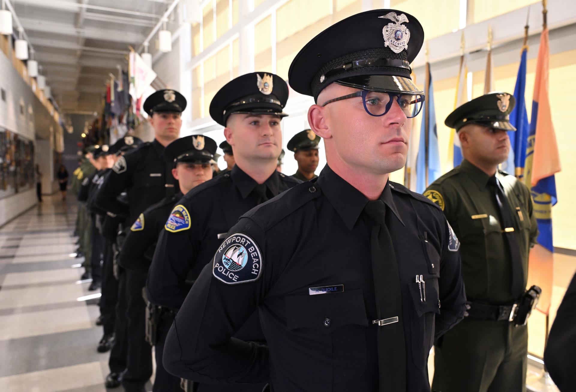 NBPD Officers at Academy